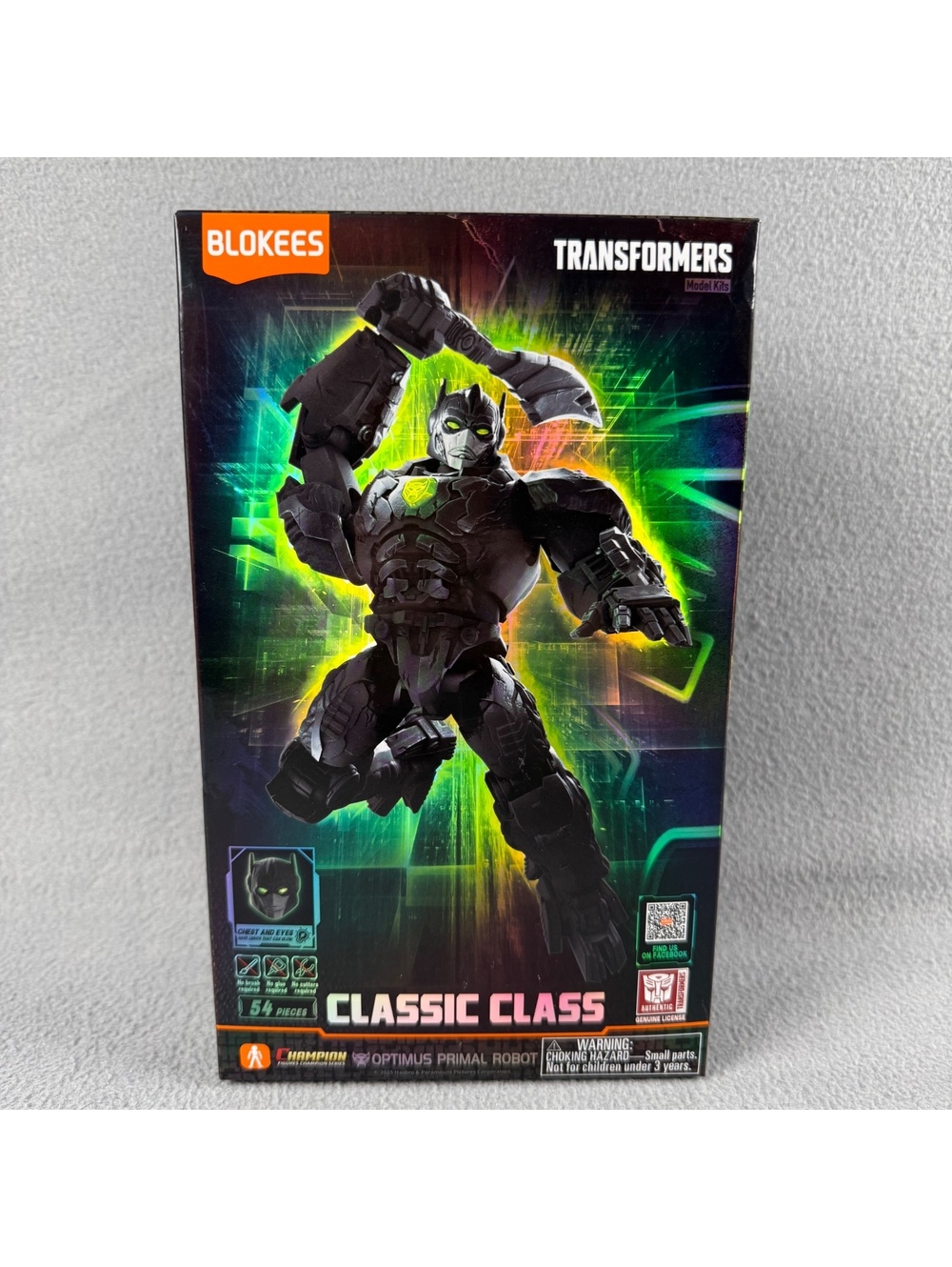 Optimus Primal Blokees Transformers Optimus Primal Robot Figure